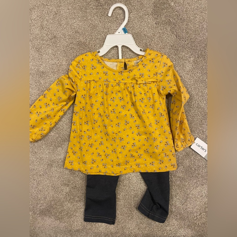NWT Carter’s two piece outfit! So cute.